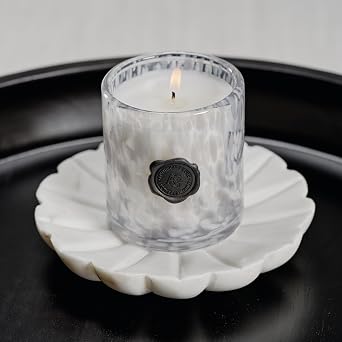 Zodax Apothecary Guild Opal Glass Jar Candle, Gift Box, 4 oz - Gardenia