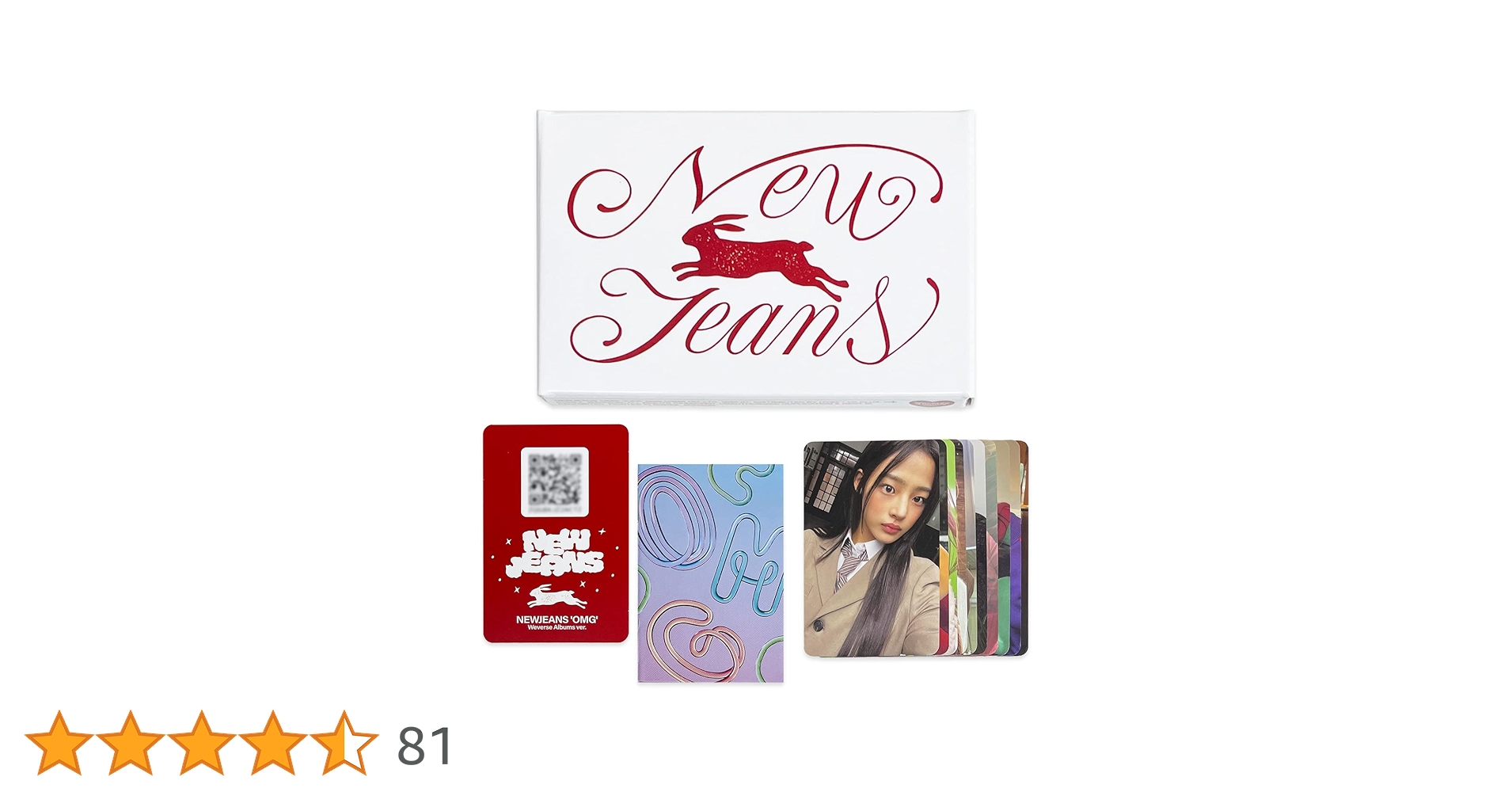Amazon.co.jp: NewJeans - 1st Single [OMG] (Weverse Albums Ver