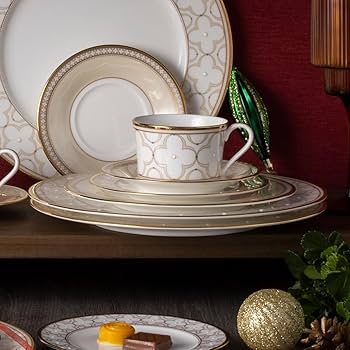 Noritake ゴールド縁取り皿5枚セット ノリタケ Noritake 【未使用品】 ミート皿 プレート 5枚 セット