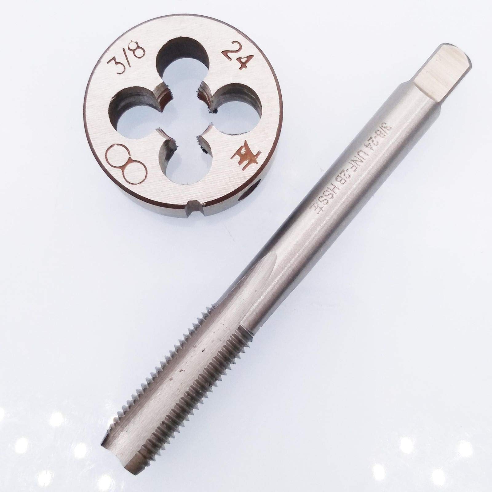 HSS 3/8-24 UNF Tap and 3/8-24 UNF Die Left Hand — Amazon image 4
