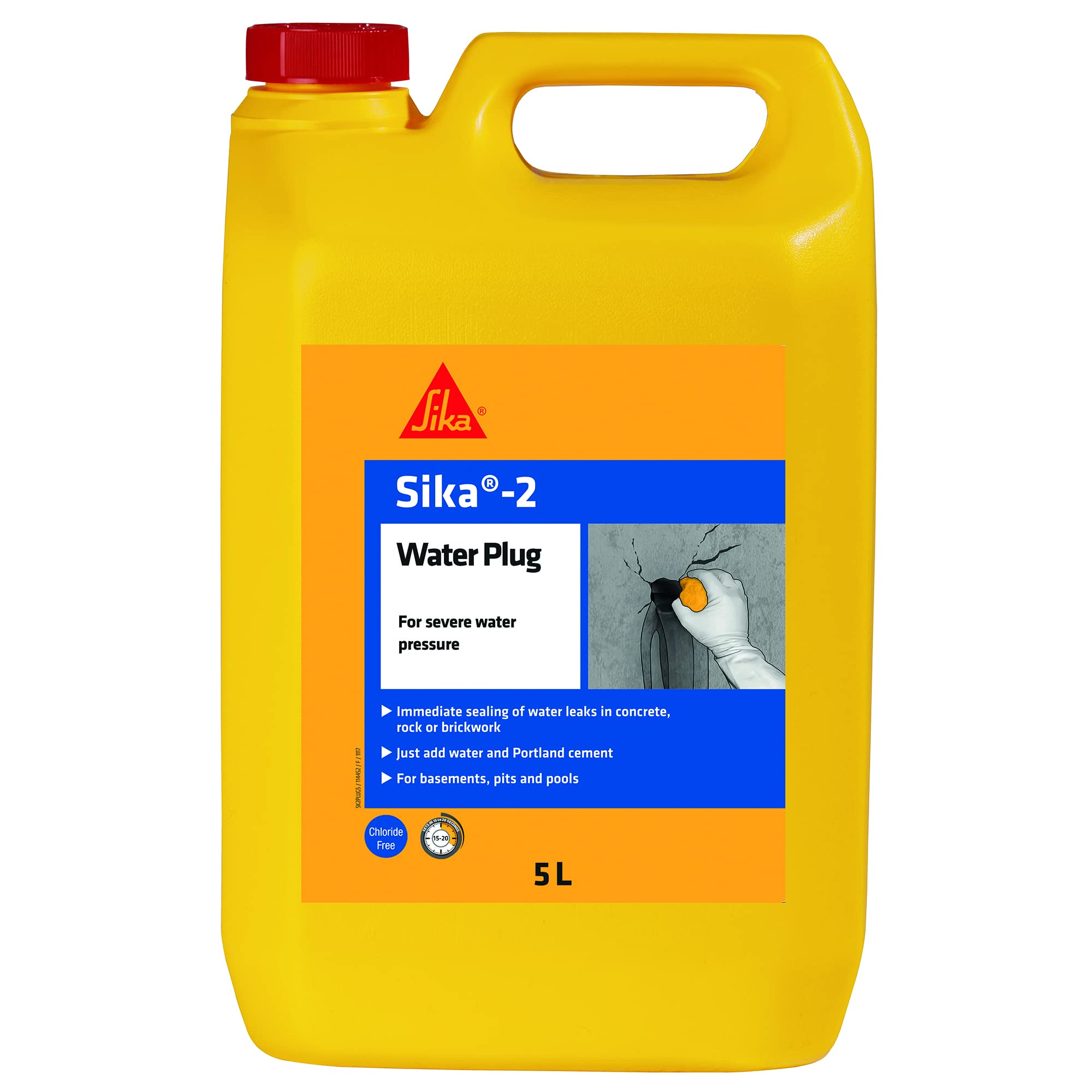 Sika -2 Water Plug 114452 5Ltr
