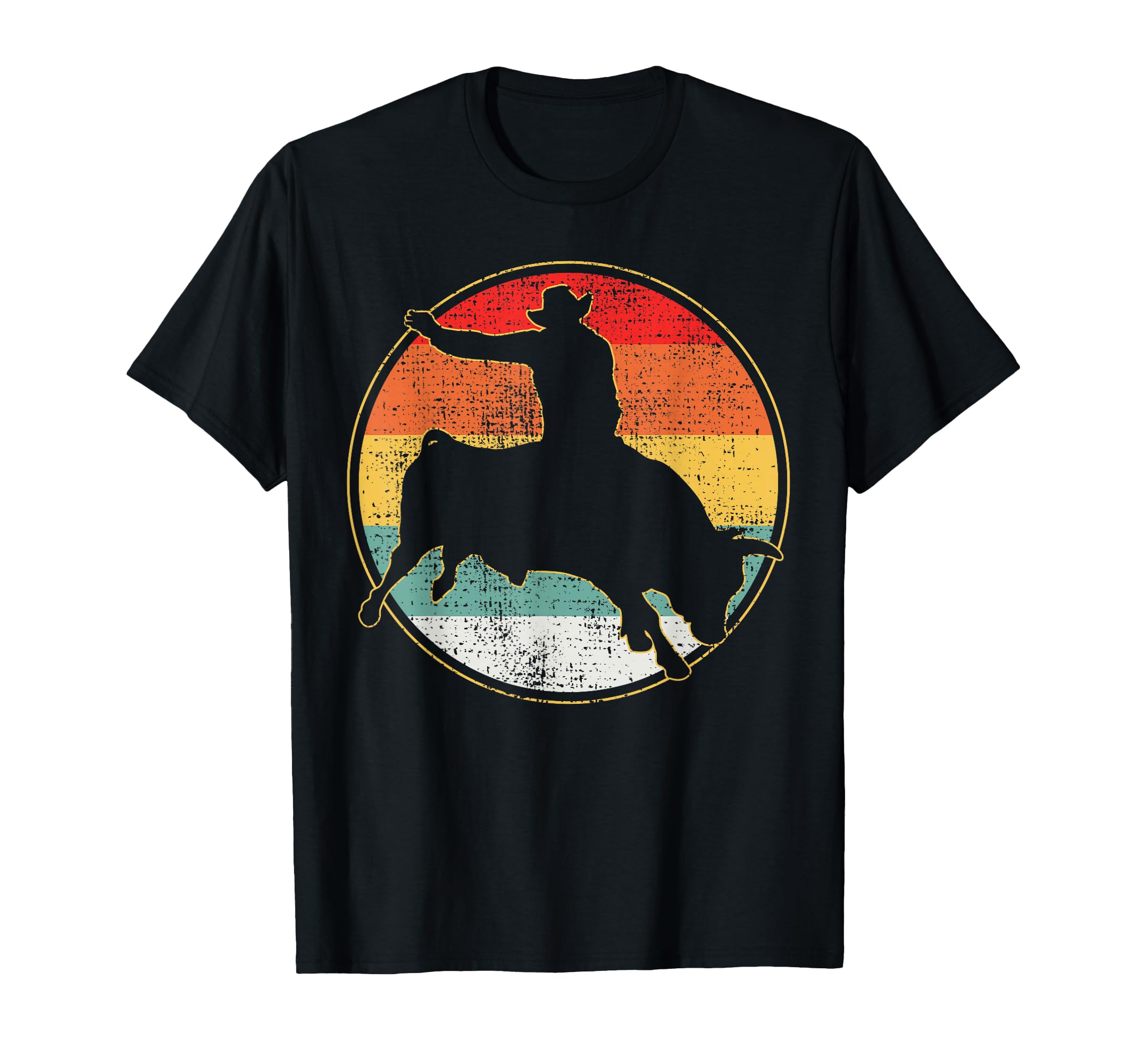 Bull Riding T-Shirt Cowboy Tshirt Western Tee Vintage T-Shirt Small