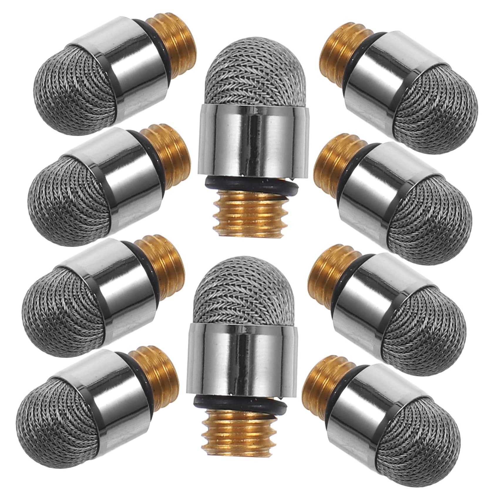 Uonlytech 40 Pz Punta Della Penna a Disco Punta Della Penna Capacitiva Penna a Ventosa Punta in Fibra Conduttiva (punta Capacitiva in Filo D'argento) Forniture Per Penne a Stilo Ugello