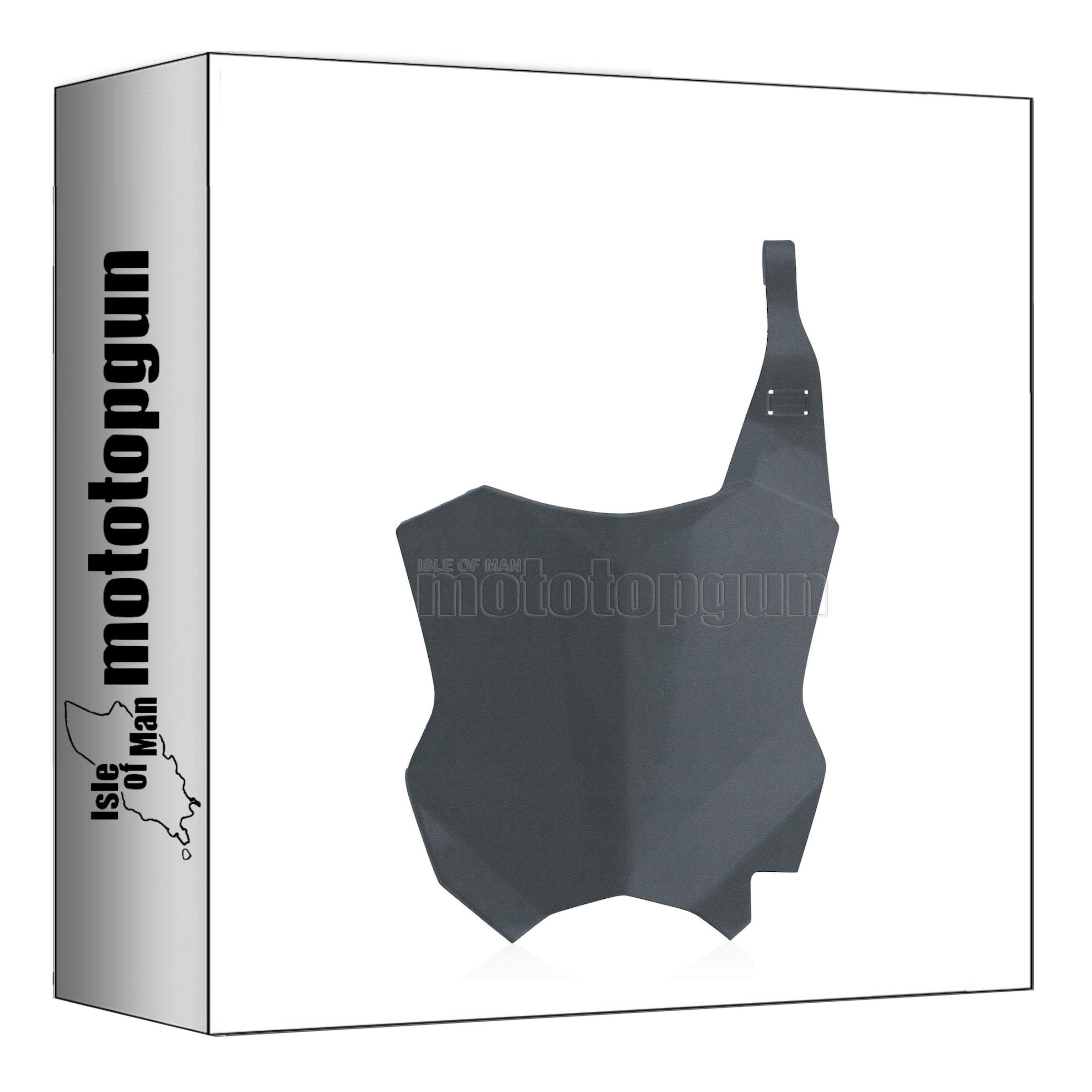 Puerta de número Acerbis gris para Kawasaki KX 450 4T de 2020 a 2022 Mototopgun 4