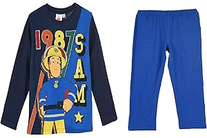 Sam Fireman Pyjama Sets for Boys Officially Licensed