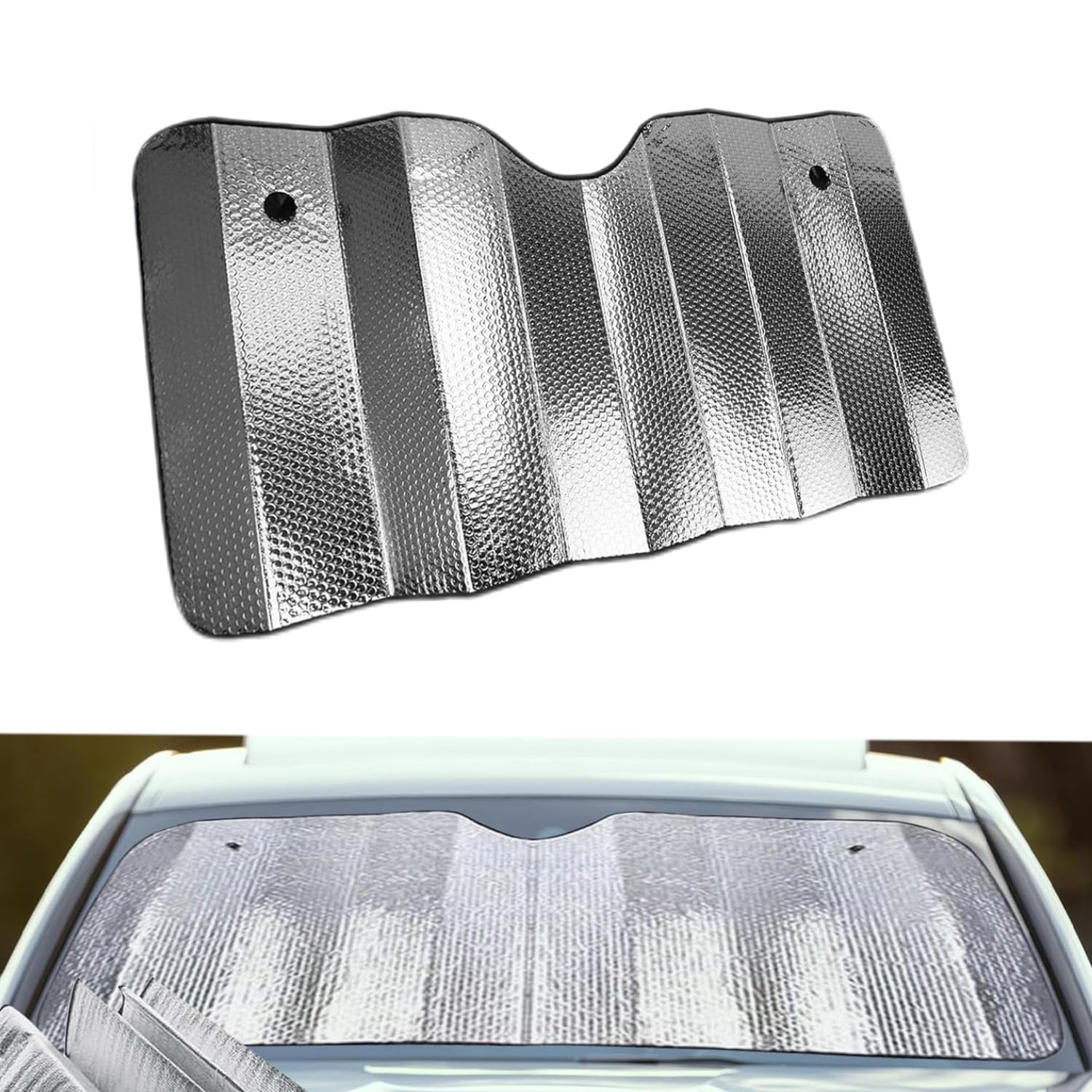 QIZUN Folding Windshield Sun Shade for Renault Austral E Tech Hybrid Esprit Alpine SUV 2022-2023