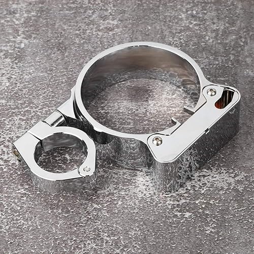 Miniatura 7 de Fydun - Soporte de reubicación para velocímetro, aleación de aluminio para instrumentos de motocicleta XLH 1200 XLH 883 XL 1200 L (chapado en plata)
