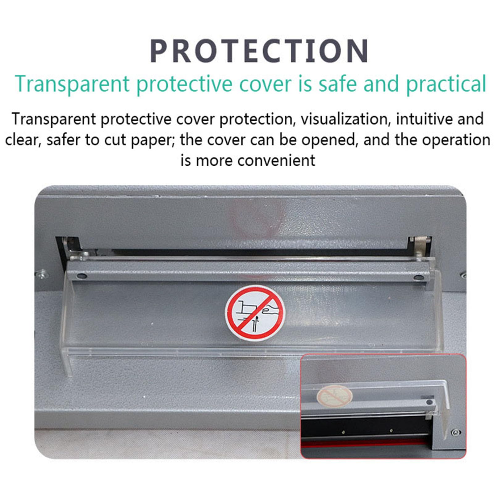 Taglierina per Carta Taglierina per Carta Resistente, taglierina A4 da 12" con Posizionamento della Luce Rossa, capacità di 250 Fogli, per Accessori per Ufficio Scolastico di Fabbrica