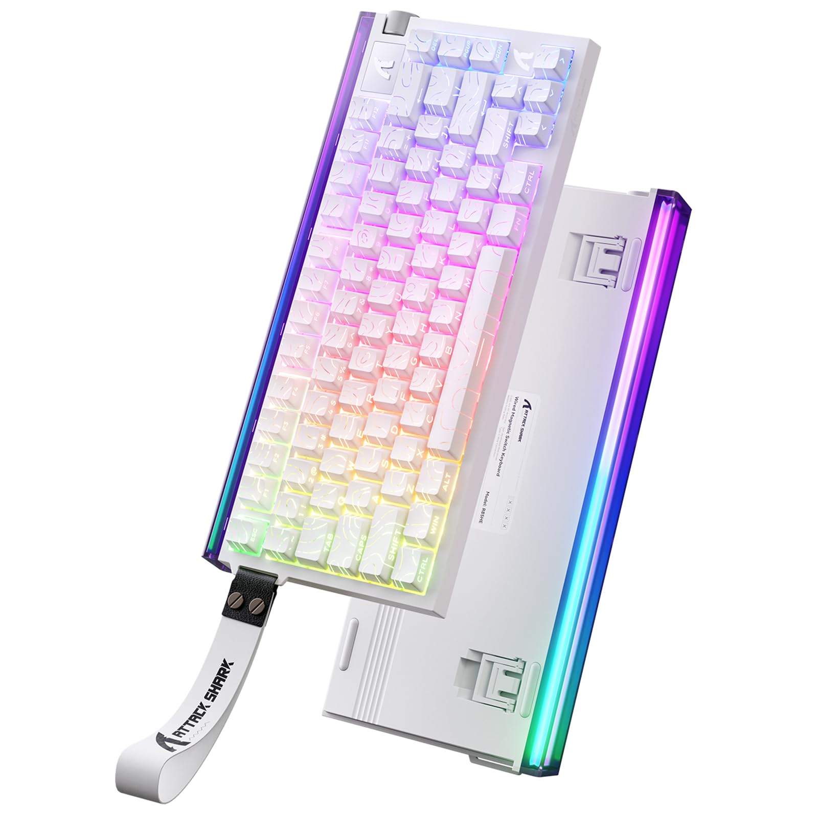 Amazon.com: ATTACK SHARK R85 HE Wired Rapid Trigger Mechanical RGB