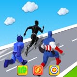 Hero Transform Race 3D Shifting Master: Superhero Shape Shift Run Racing Game