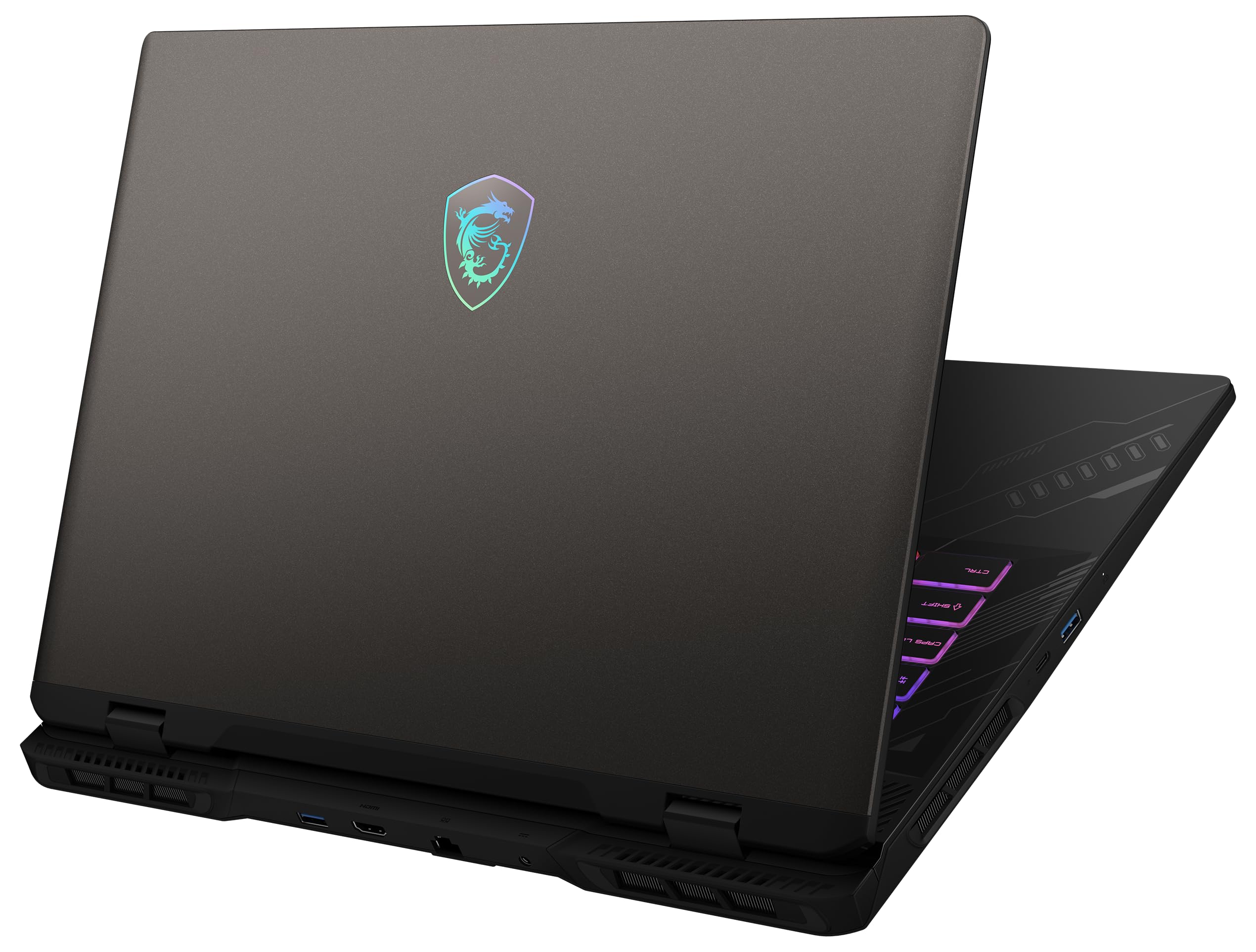 MSI Crosshair A17 HX, Computer portatile da gioco da 17", QHD+ 240Hz, display AMD Ryzen 9 8940HX, NVIDIA GeForce RTX 5070, 32 GB RAM, SSD da 1 TB, Windows 11 Home, QWERTZ, tastiera cosmo grigio