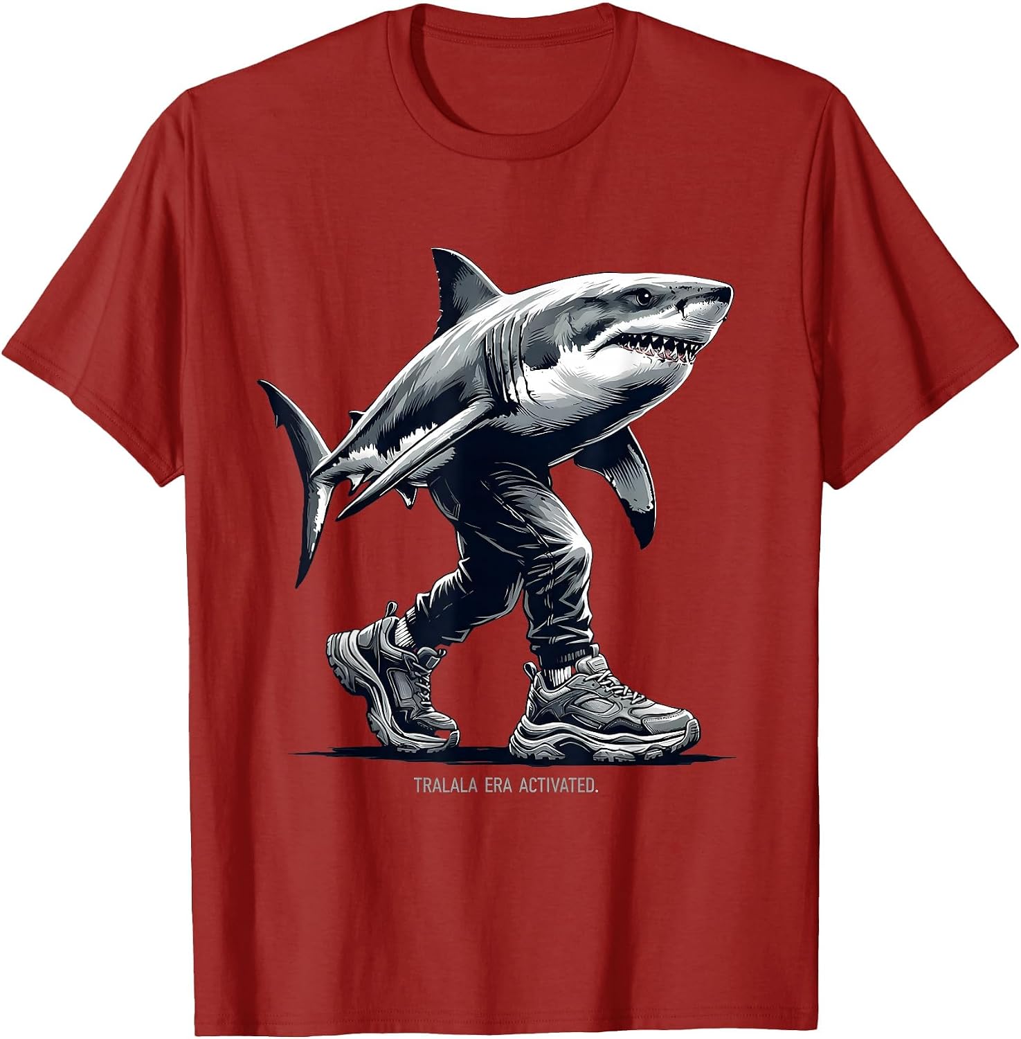 Tralala Era Activated Tralalero Tralala Design T-Shirt