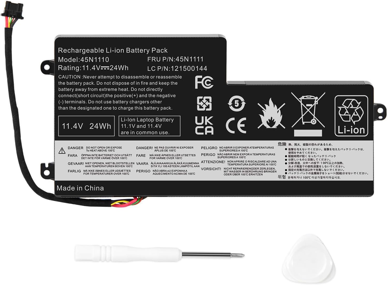 – ASUNCELL 11.4V/24Wh 45N1110 Laptop Battery for Lenovo ThinkPad X240 X240S X250 X250S X260 X270 T440 T440S T450 T450S T460 T550 L450 L450S Series 45N1112 45N1113 45N1111 01AV459 45N110945N1773