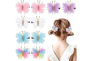 Oaoleer 10PCS Mini Butterfly Hair Clips