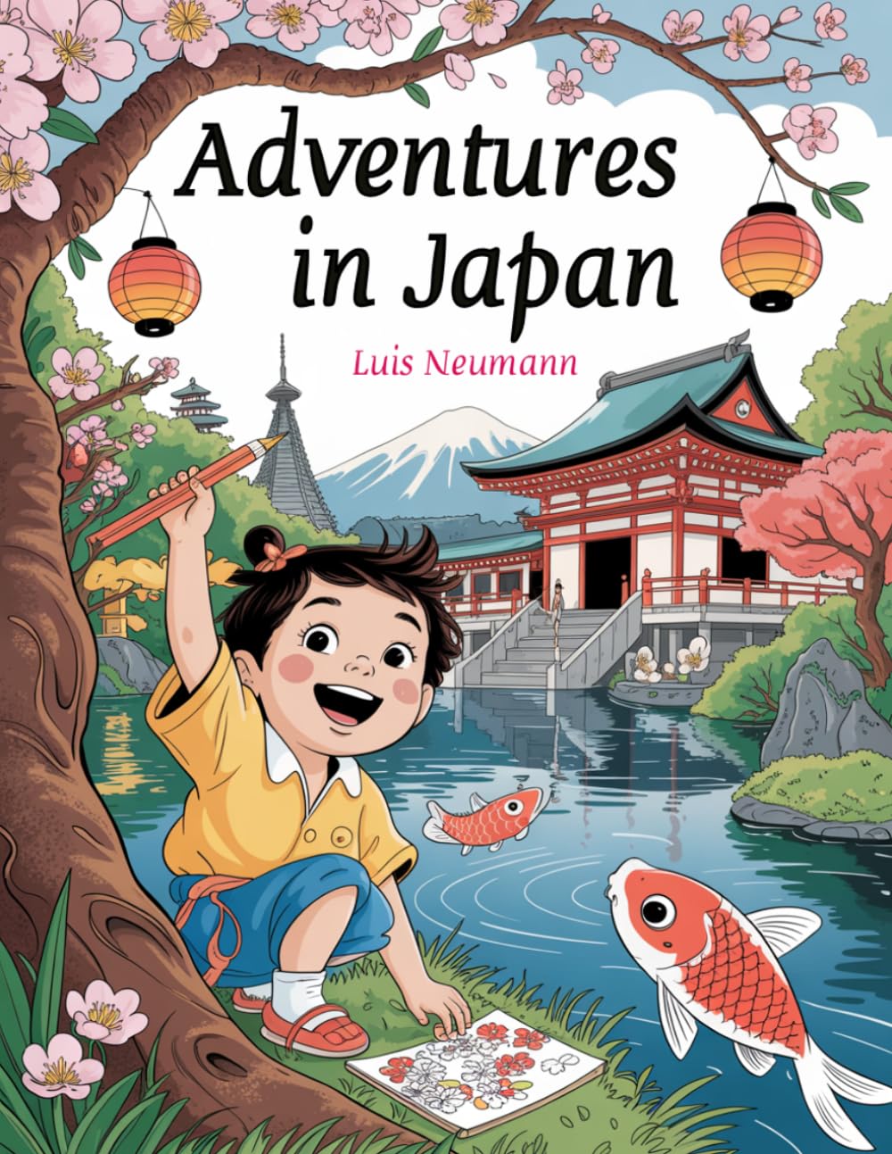 Adventures in Japan: Coloring Book for Kids, Ages 3-15: Explore Japan Through Fun Stories and Art (Exploring countries around the world in fun stories with coloring pages)
