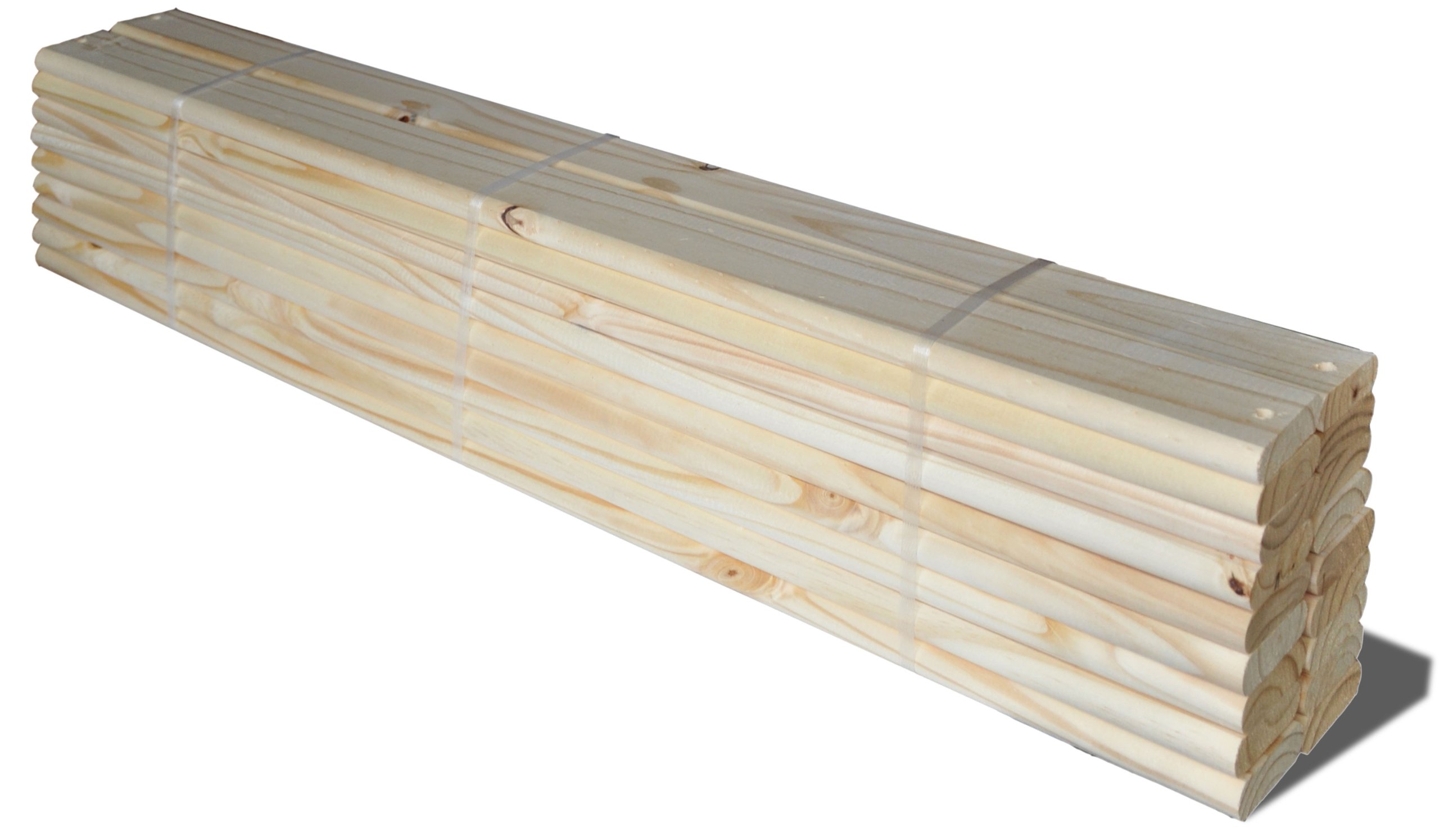 Buy Palace Imports Pack of 12 Loose 100 Solid Pine Wood Slats for Full