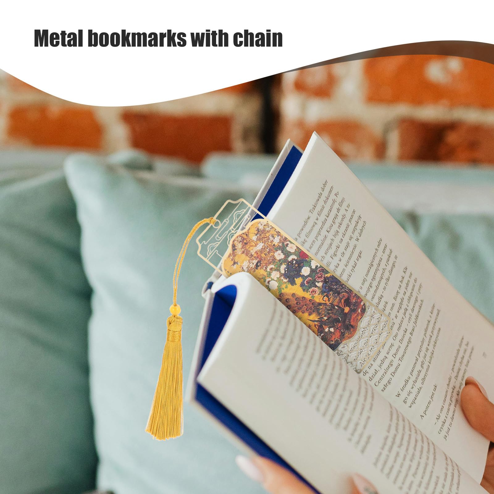 BETOOKY Antikes Metall Lesezeichen Satz mit Chinesischem Motiv Dekoratives Vintage Buchzeichen Wiederverwendbares Lesezeichen für Bücher und Notizbücher Praktisches Geschenk für Leser