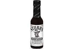 Stubb's Hickory Liquid Smoke, 5 fl oz: Elevate Your Culinary Creations with Authentic BBQ Flavor