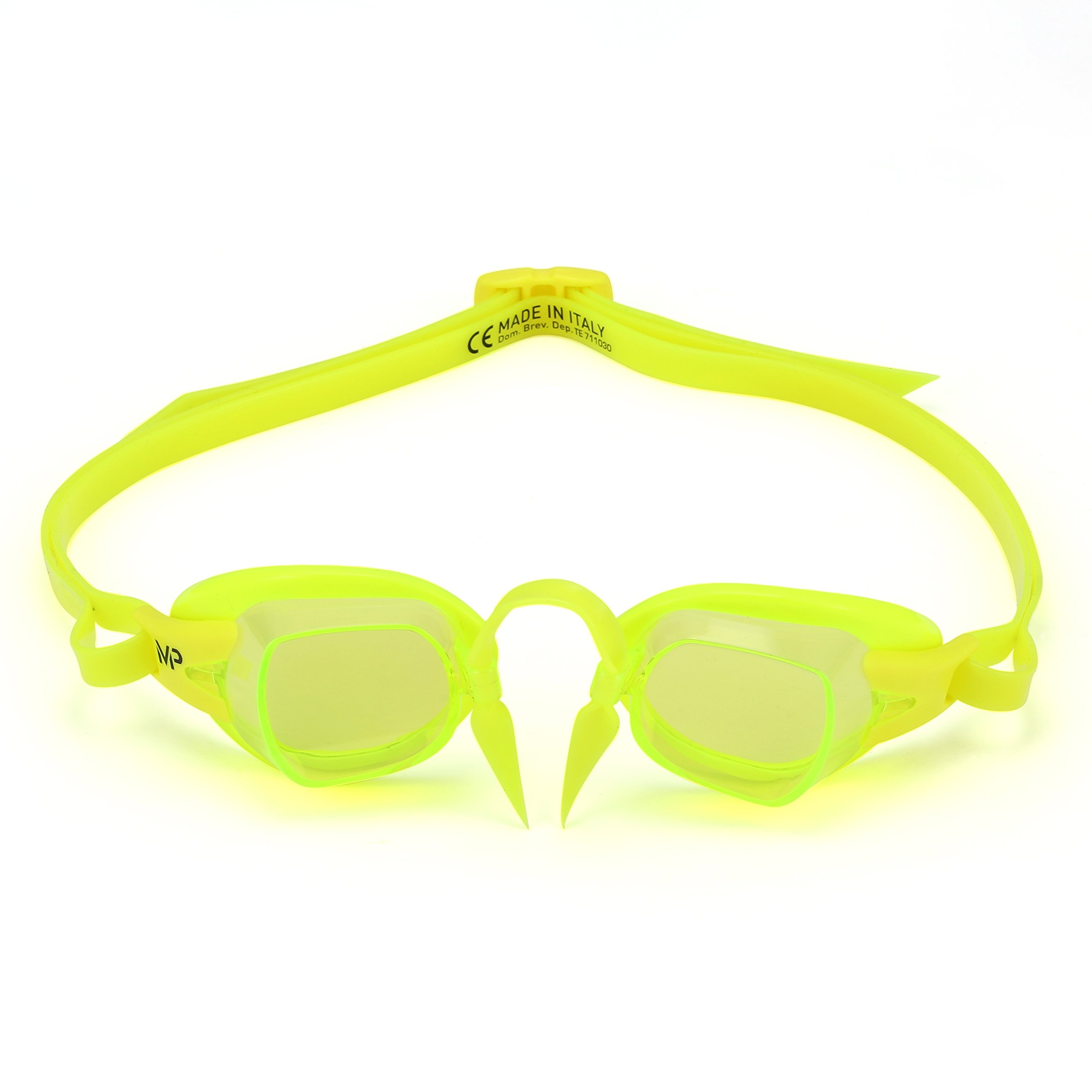 MP Michael Phelps Chronos Swedish Goggles, Lime Lens Lime