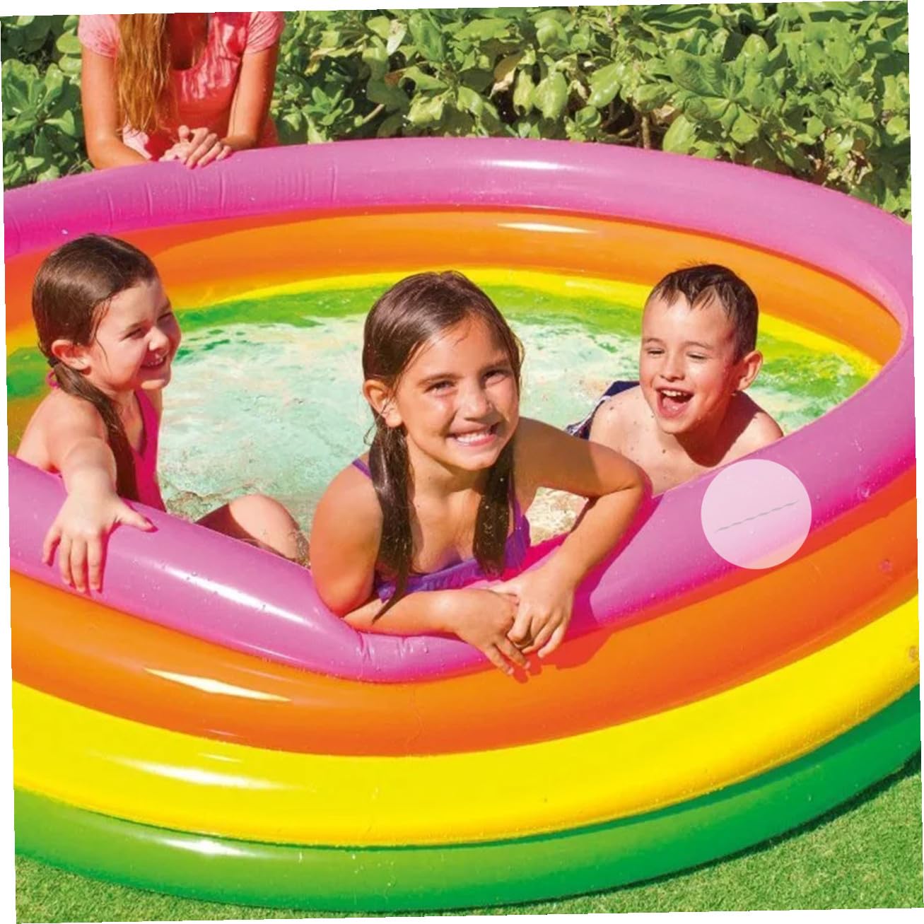 Kisangel Lot De 4 Patchs De Réparation Auto-adhésifs pour Piscine Gonflable Faciles À Utiliser pour Kayak Bateau 60 Pièces X 4