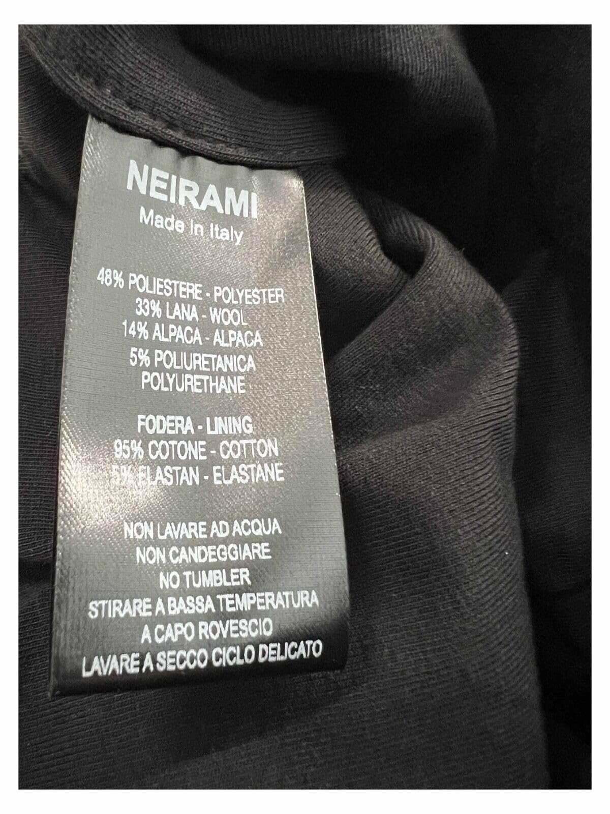 NEIRAMI cappello donna tessuto foderato cotone AC04BV FODERA MADE IN ITALY