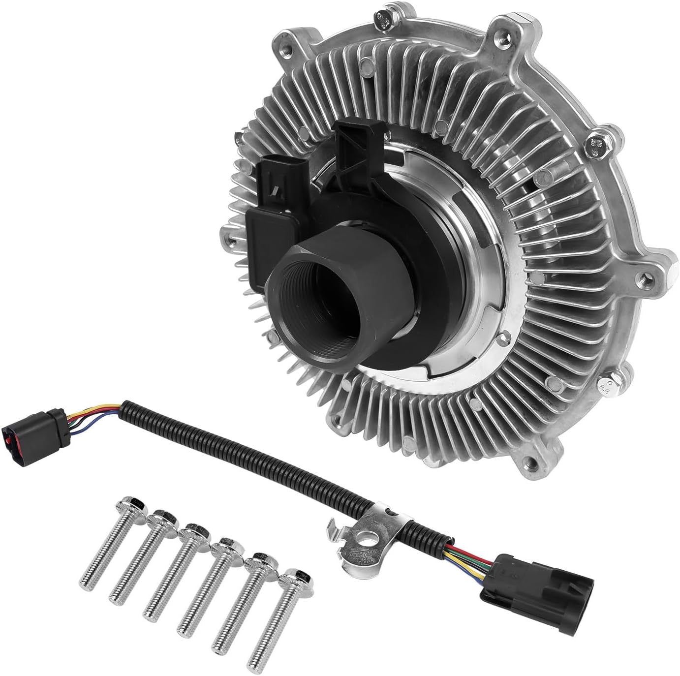 Radiator Cooling Fan Clutch Replacement for 2019-2024 Ram 2500 3500 4500 5500 6.7 Cummins Diesel 68359842AC 68359842AD