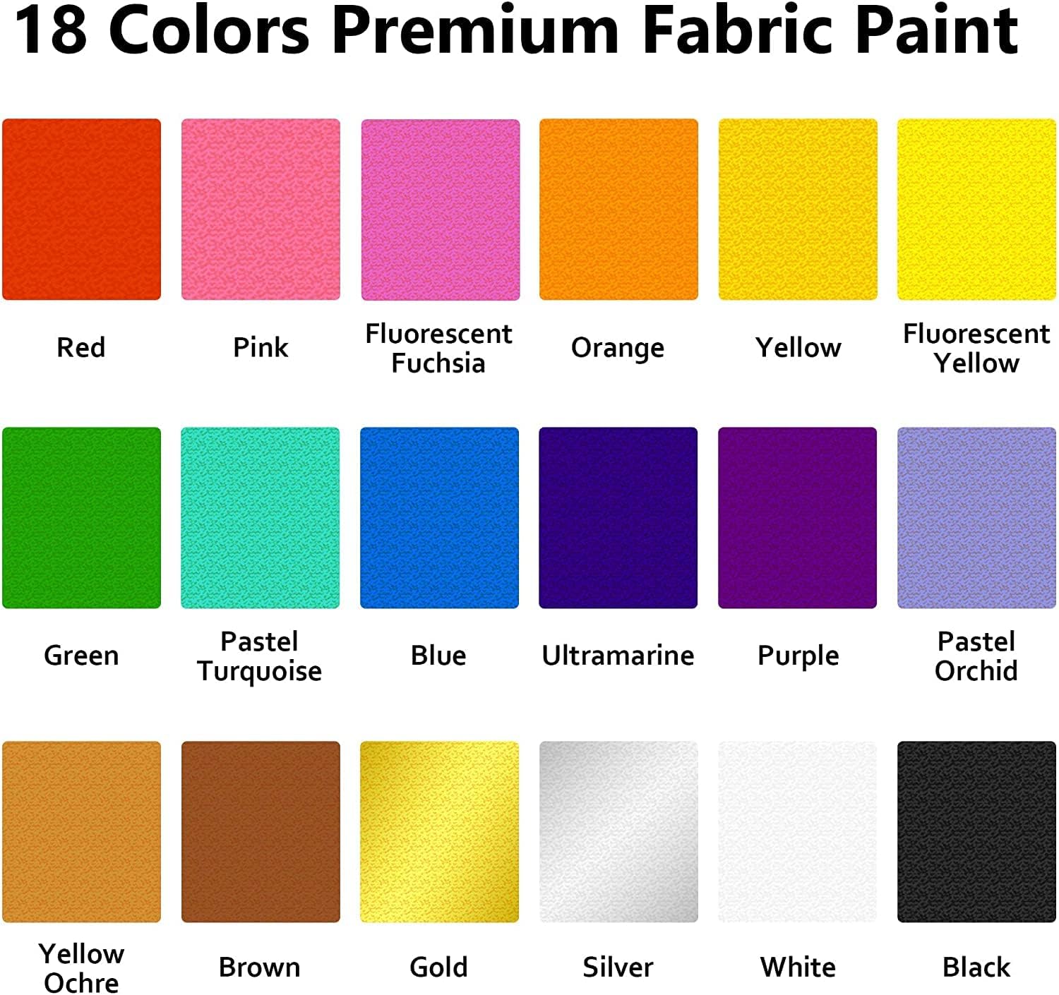 Amazon Shuttle Art 布用絵の具 18色セット 60ml 布絵の具 布描き絵の具 ウォッシャブル 洗っても落ちない ファブリックペイント ペイントブラシ ステンシル パレット付き 速乾 耐久 Tシャツ かばん スニーカー イラスト Diy 収納便利 子供 プレゼント 文房具