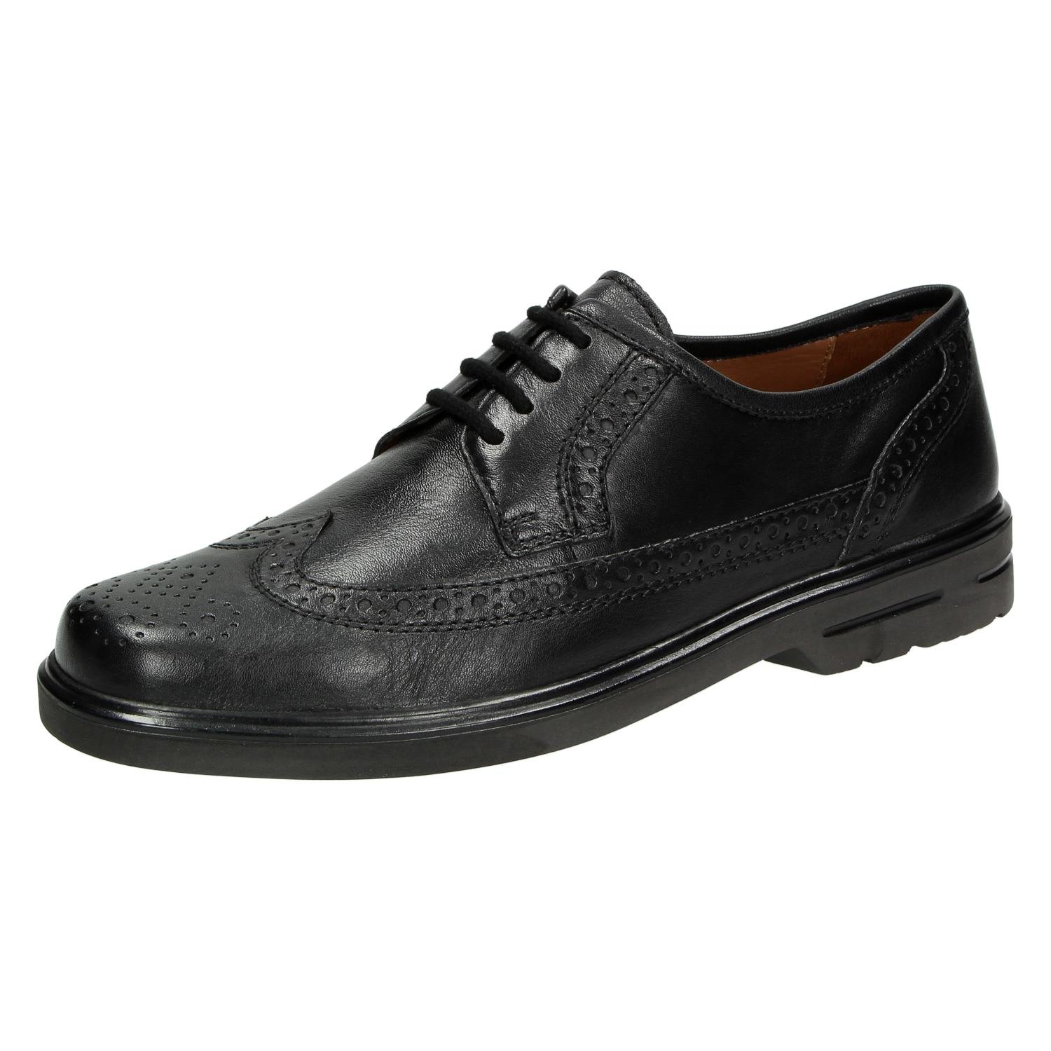 Sioux PACCO, Men’s Oxfords Shoes, Black, 9 UK (43 EU)