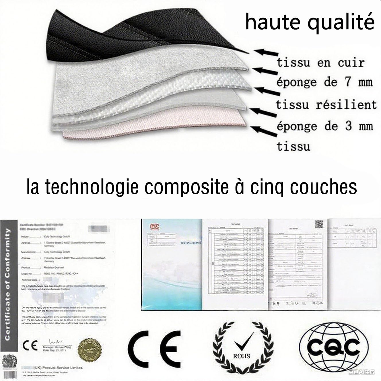 Housse de Siège Auto Enveloppante Intégrale, pour Renault Captur Clio Kadjar Koleos Megane Twingo Avant et Arrière, Intérieur Auto