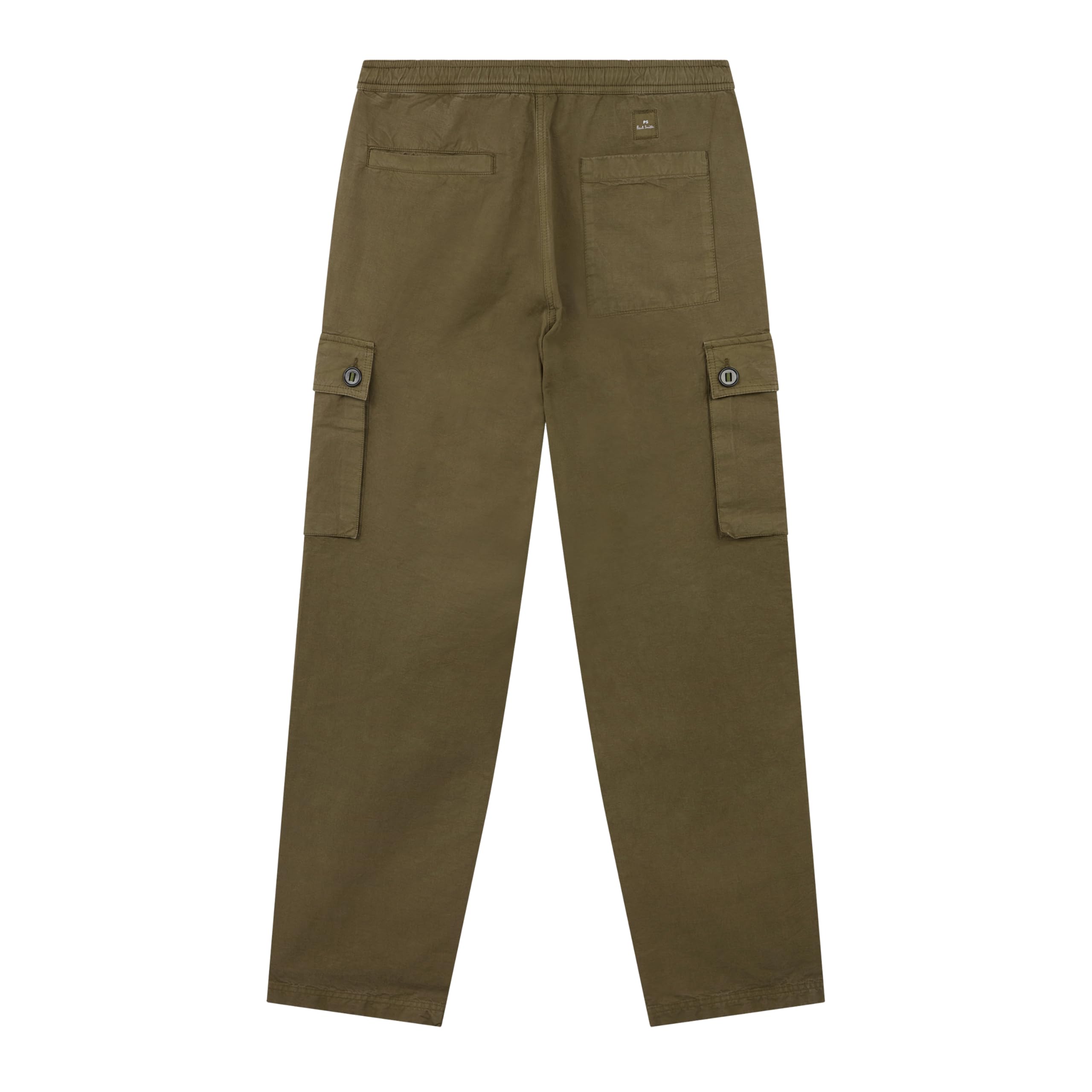 Paul Smith Mens Ps Mens Linen Blend Cargo Trousers