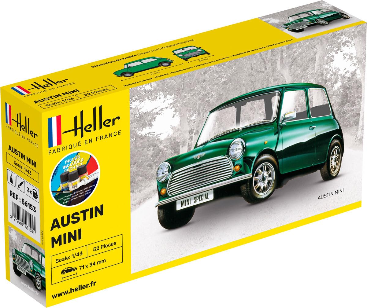 Heller - Zestaw startowy 1/43 Austin Minihel56153