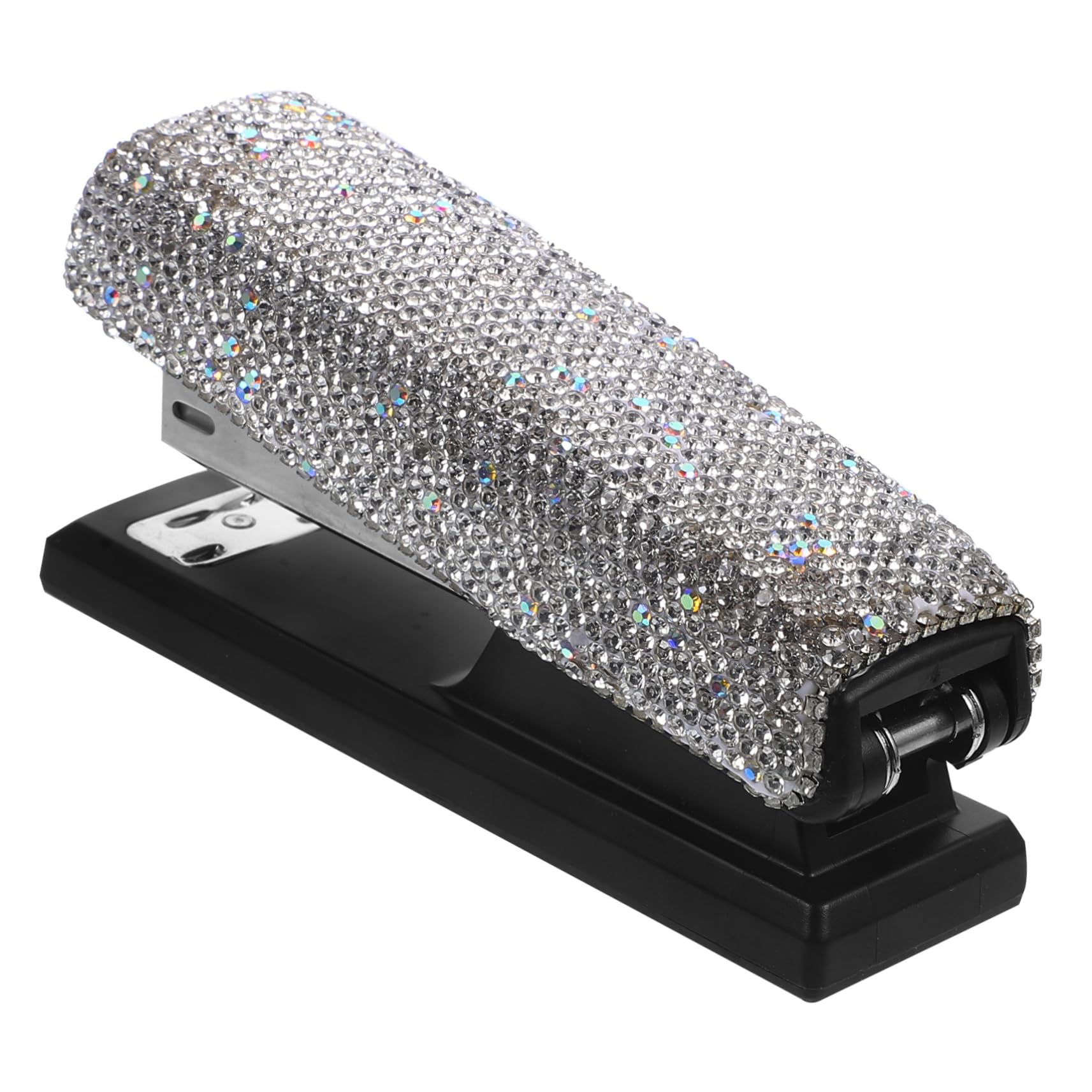 Homoyoyo 5 Set Diamond strumento di graffetta cucitrice semplice punto fermo della scrivania Picket per la scrivania Mini cucitrice cucitrici da tavolo per ia strass