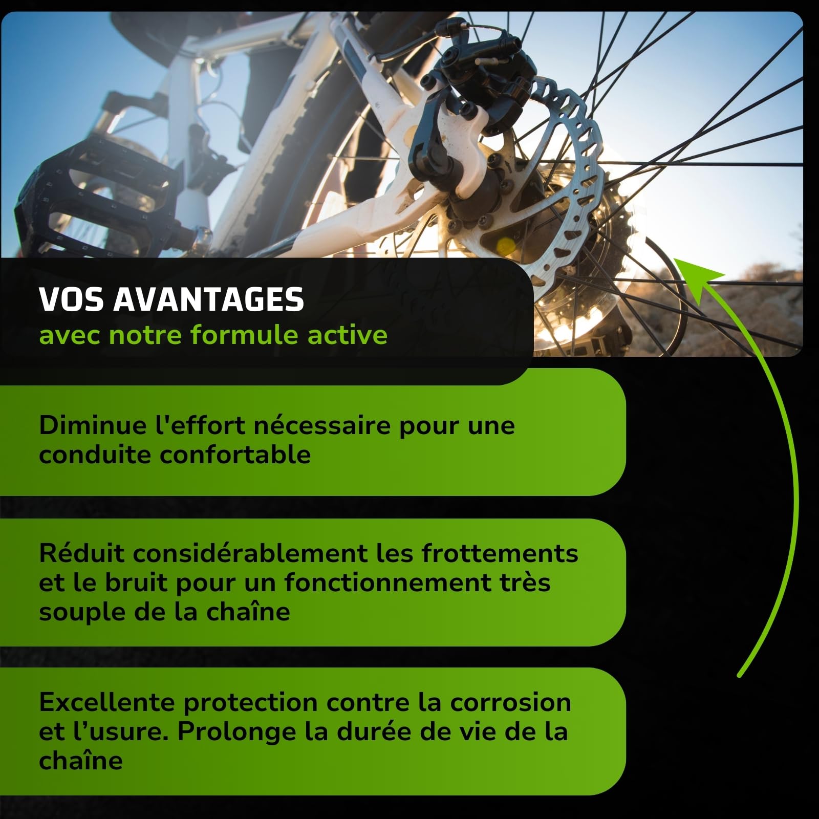 Dr. Wack - F100 Chain Lube - Lubrifiant pour Chaîne de Vélo - Protection Haute Performance contre Usure et Corrosion - 90% Matières Premières Renouvelables - Fabriqué en Allemagne - Flacon 100 ml