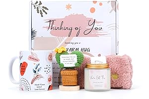Get Well Soon Gift Baskets for Women - Thinking of You Care Package
