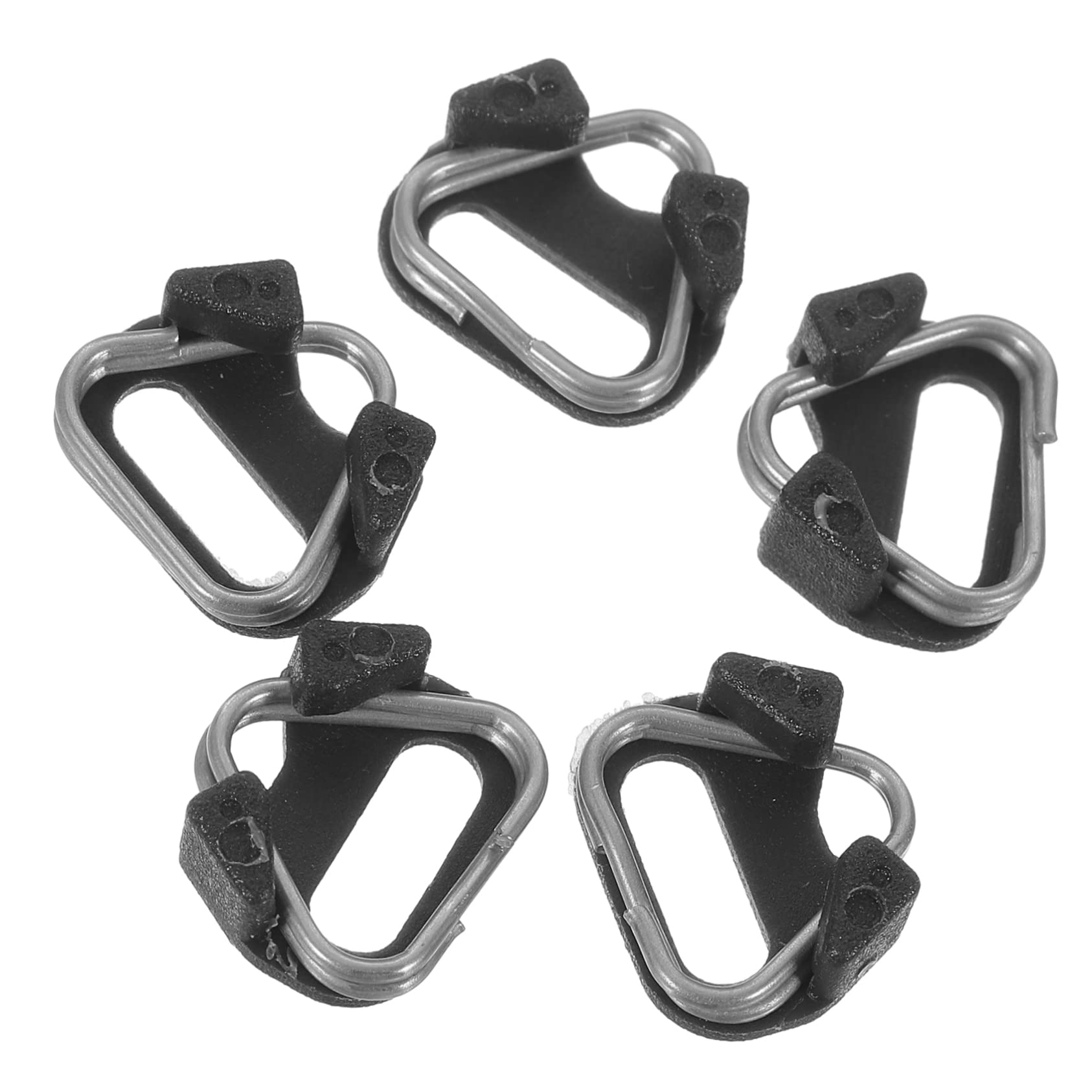 Gadpiparty Correa De Cámara Correa De Muñeca Enganches De Correa De Cámara Correa De Cámara Universal Cámaras De Anillo Anillas Divididas De Pesca Metal Black