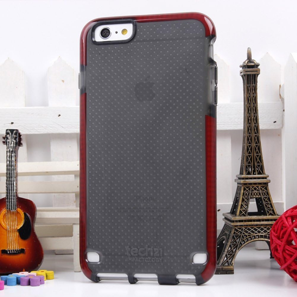 Tech 21 Impactology Evo Mesh Case for Iphone 6 Plus (5.5'') (Smokey/red)