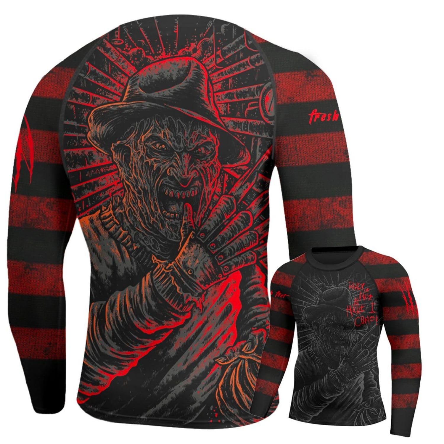 365CUSGIFTS - Workout Compression Shirt, Mens Rash Guard