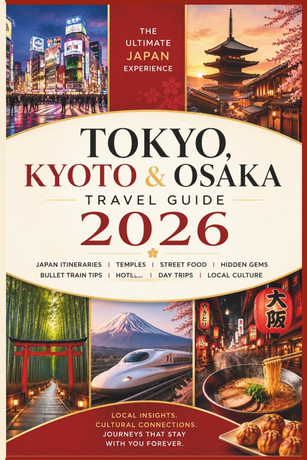 Tokyo, Kyoto & Osaka Travel Guide 2026: Japan Itineraries, Temples, Street Food, Hidden Gems, Bullet Train Tips, Hotels, Day Trips & Local Culture