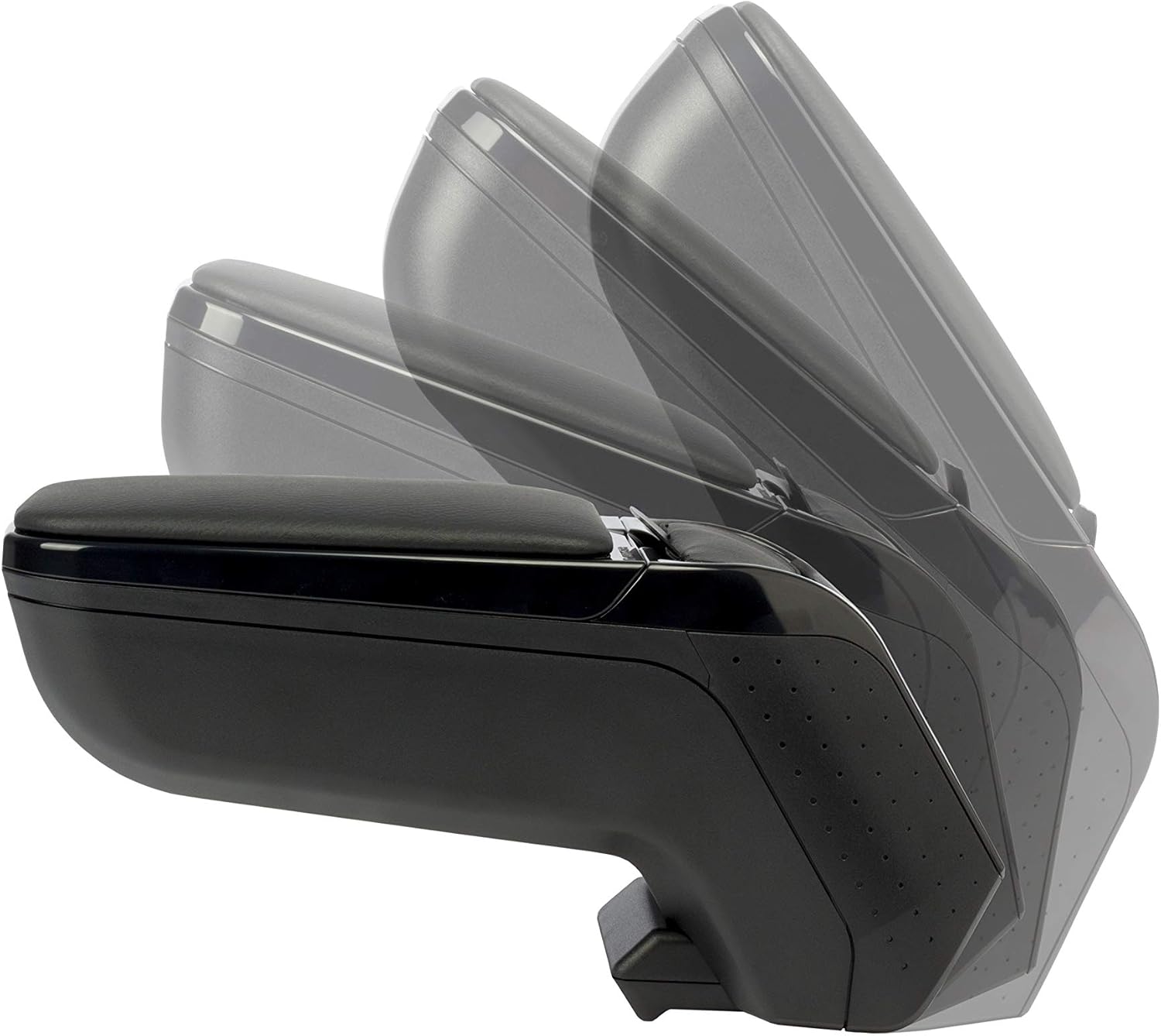 Accoudoir Central Rati Armster3 Pour Citroën C3 Aircross 2018-2021 - Noir, Avec Rangement Et Réglage