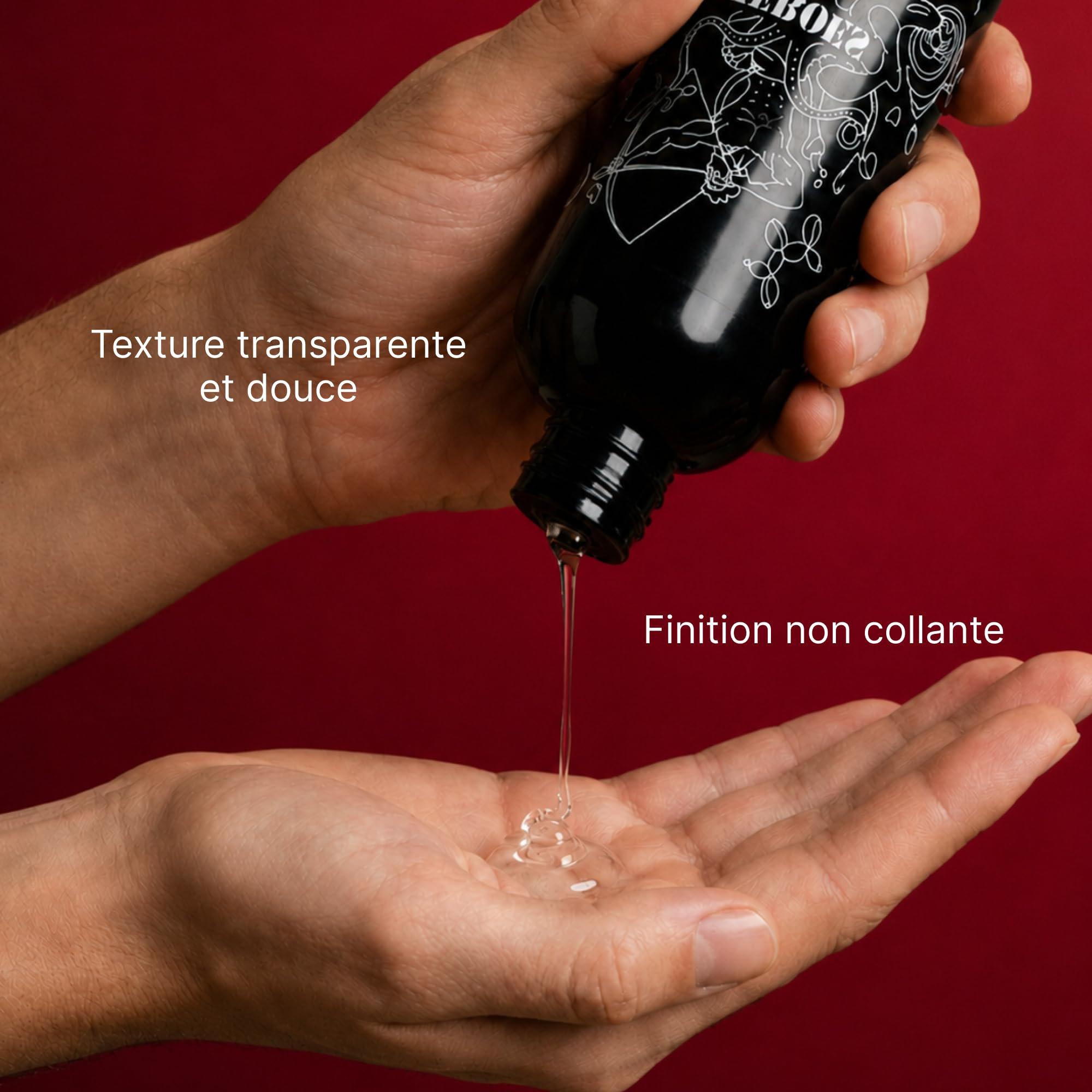 Heroes Lubrifiant à Base de Silicone – Longue Durée, Confort & Glisse Exceptionnelle – Compatible Latex – 500 ml
