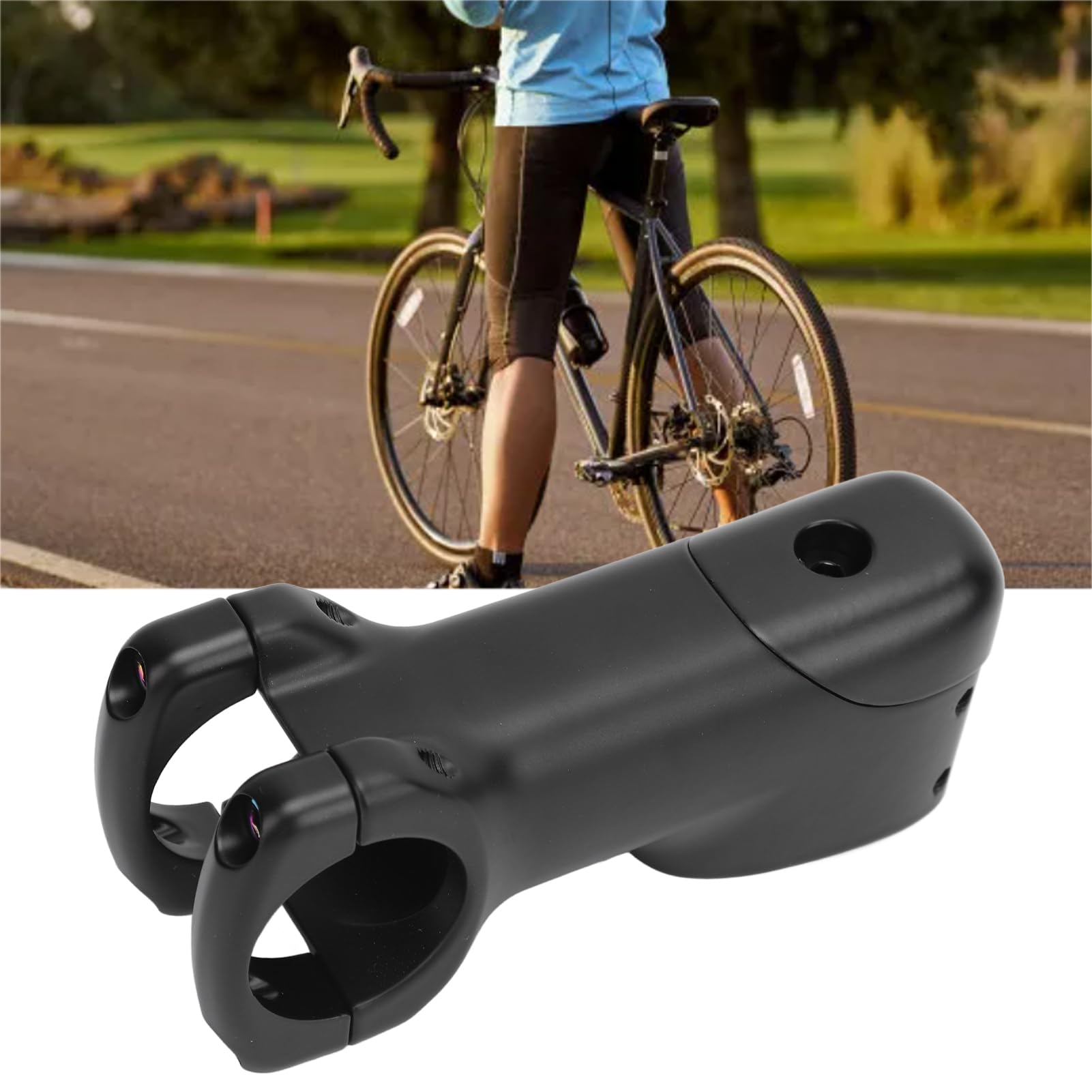 Wspornik Rowerowy Amortyzacja Kierownica Rowerowa ze Stopu Aluminium Przedłużka Wspornika Riser do Roweru Szosowego Rower Górski