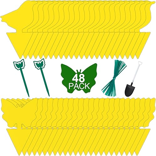 Paquete de 12 trampas adhesivas, trampas para mosquitos para interiores y exteriores, trampas para moscas de frutas y hongos para mosquitos en