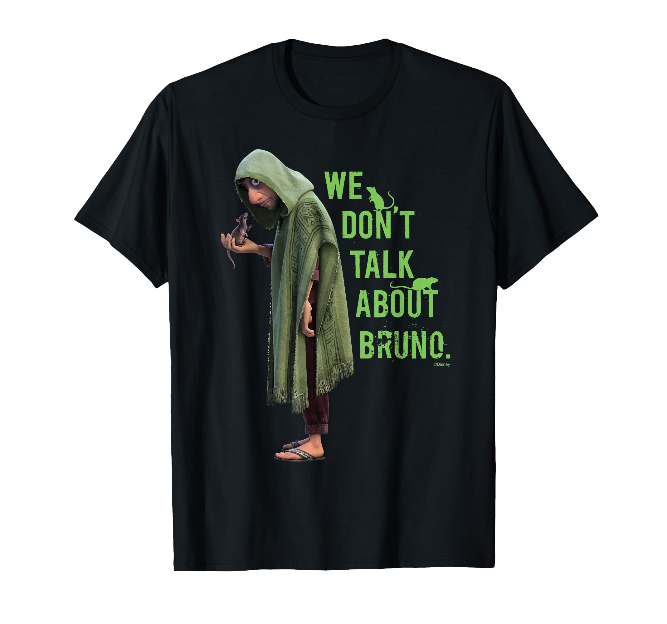 Encanto We Don’t Talk About Bruno Dark Half Sleeve T-Shirt
