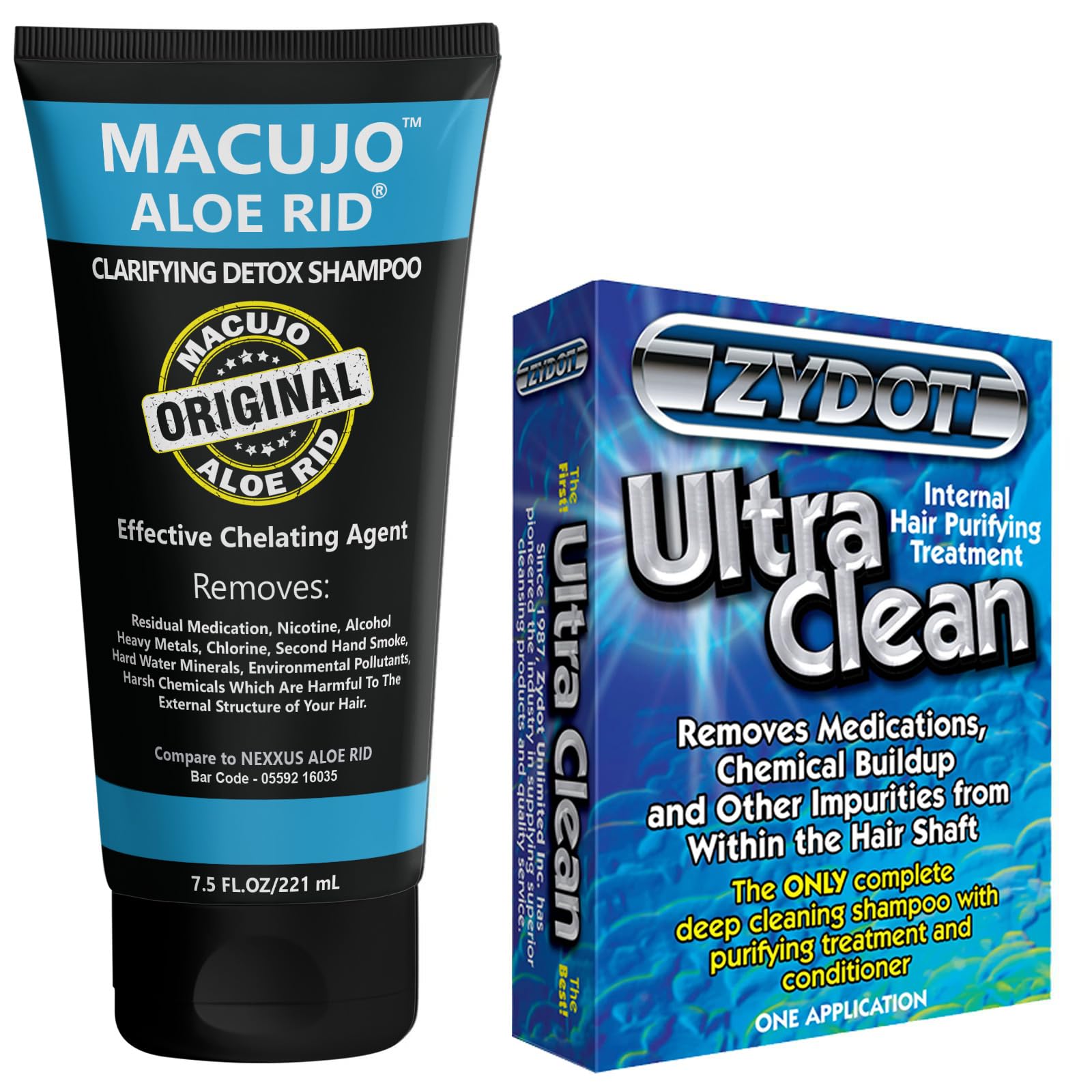 Original Macujo Aloe Rid Detox Shampoo | Zydot Shampoo | for Macujo Method product thumbnail 2