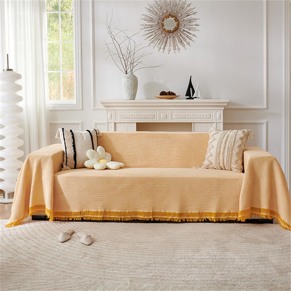 Protector Sofa Highdi Funda De Sofu00e1 De Chenilla Manta Cubre