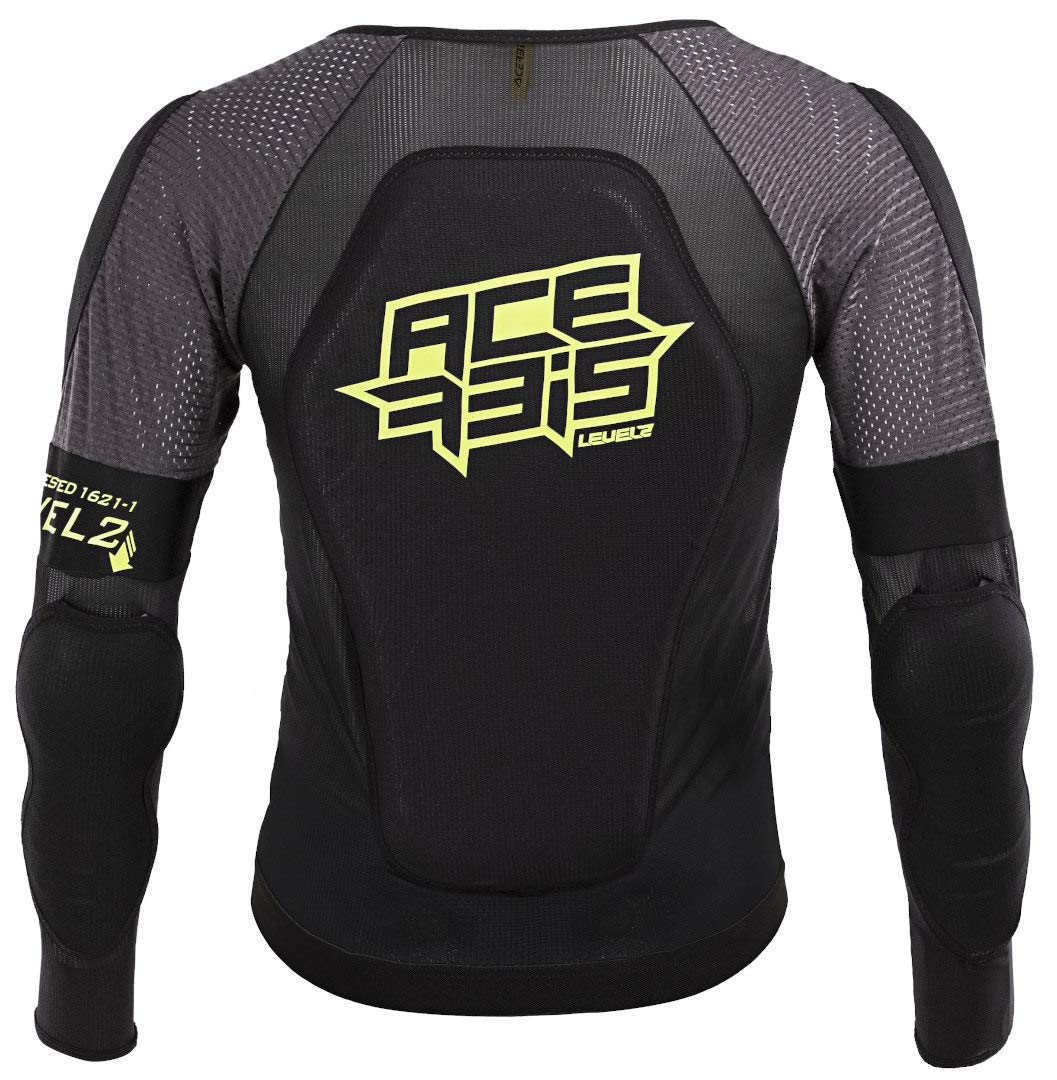 ACERBIS PETTORINA BODY ARMOUR X-AIR JACKET LEV 2 NERO/GIALLO XXL