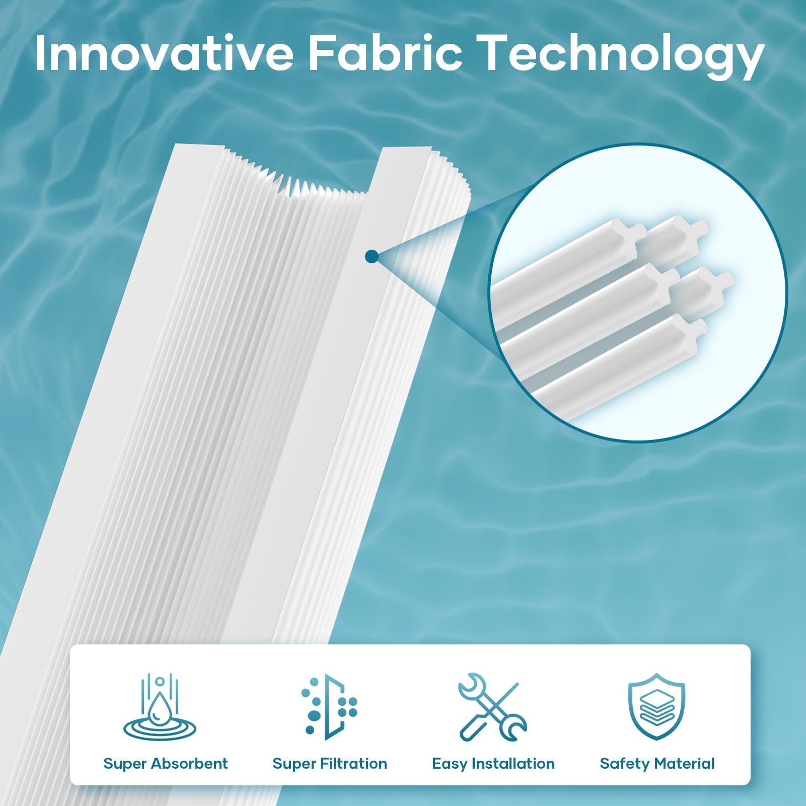 CCP420 - Cartuchos de filtro de piscina compatibles con PCC105, C-7471, 178584, Clean and Clear Plus 420, PCC105-PAK4, 178584, FC-1977, Clean and Clear Plus 420, Ultral-A6, R173576, 4 x 105