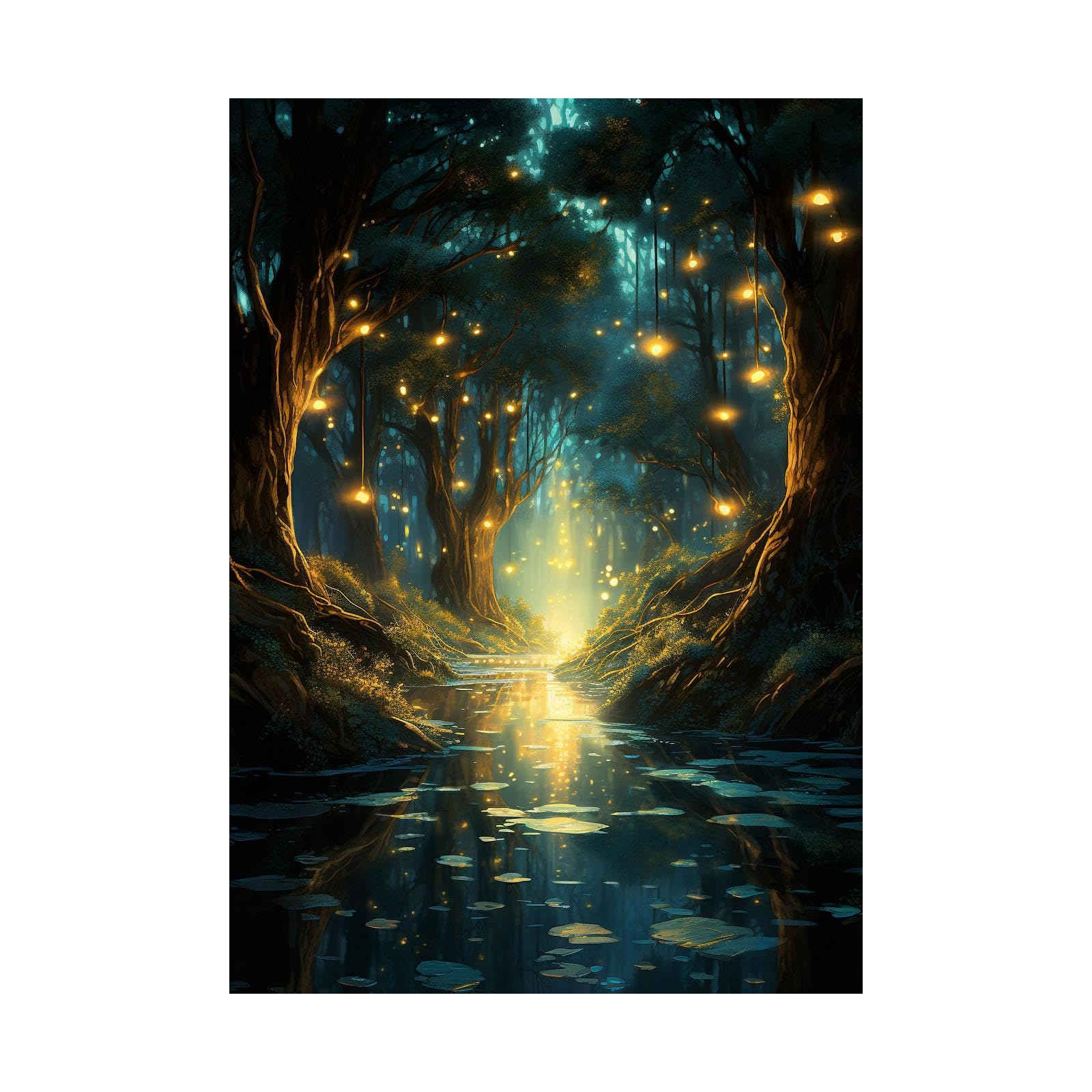 Artwork tableau decoration murale moderne pour grand salon