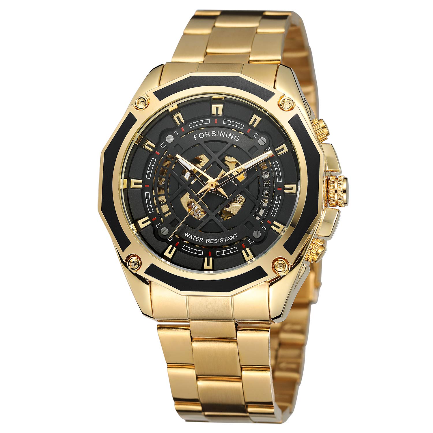 FORSINING Mens Luxury Sport Skeleton Wrist Watches with Automatic Mechanical Movement, business (B07J32PMLF) Amazon Price History, Amazon Price Tracker