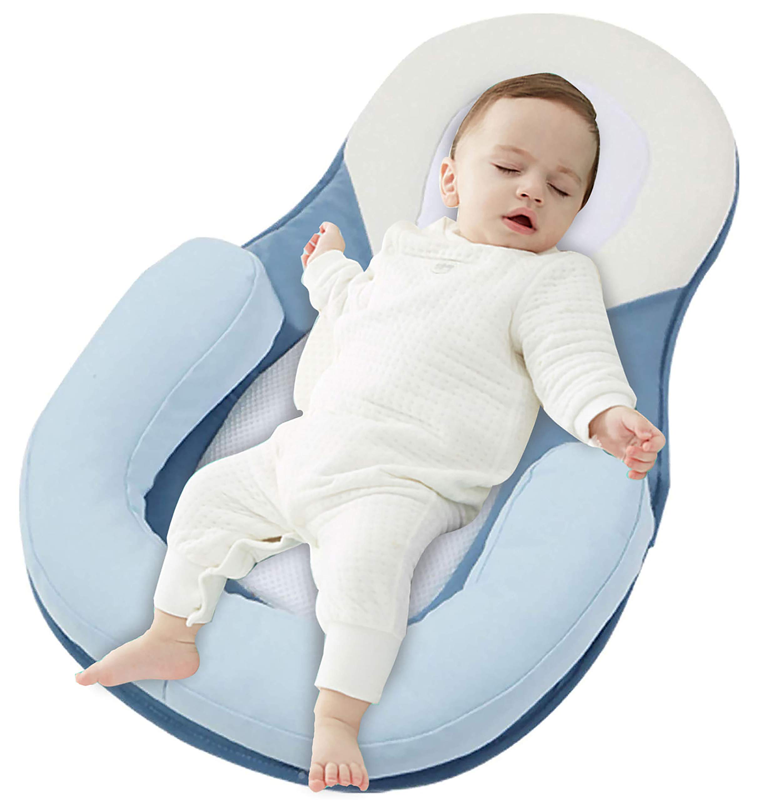 Newborn Baby Lounger Bed Breathable Portable Soft Bassinet Crib